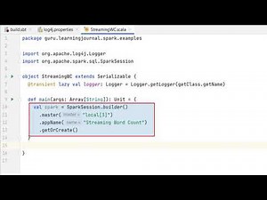 Creating Stream processing application using Spark and Kafka in Scala | Spark Streaming Course