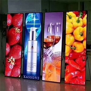 [Hot Item] Factory Price Indoor Poster Mirror LED Screen WiFi Control Poster LED Display