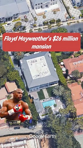 Floyd Mayweather’s $26 million mansion #fouyou #house #mansion | Real Estate of Stars