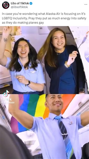 How about putting this much effort into plane safety. | Libs of Tik Tok