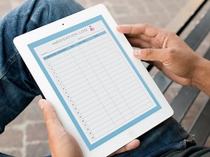 Simple Medication Log, Prescription Tracker Organization Tool for Meds, Instant Digital Download, Easy to Use, Medication Template - Etsy UK