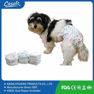 [Hot Item] China Factory Free Samples Custom Private Label Disposable Full Size Female Pet Dog Diapers for Japan/Korea