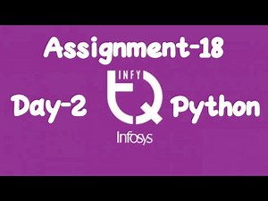 INFYTQ Python Assignment-18 Day-2
