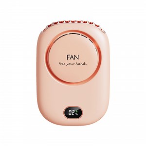 Personal Fan Neck with Cord Portable Handheld Mini Small Electric Fan 3 Speed USB Chargeable Hanging Neck Fan Ventilador