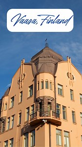 Vaasa - Vasa. A beautiful city on the west coast of Finland. #Finland #Finnish #Vaasa #Vasa #visitvaasa VisitVaasa #finlandia #finnland #finlande | Life in Finland