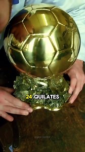 31K views · 823 reactions | ¿Es Realmente de Oro? ¡Descubre el Secreto del Balón de Oro!樂⚽️. #futbol #messi #cr7 | Jugada Cantada | Facebook