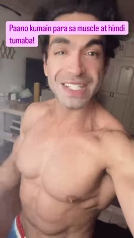 Paano kumain para sa muscle at himdi tumaba! | Carlos Agassi