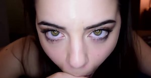Step daddy Teaches Step daughter To Blowjob Roleplay