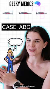 Practice your ABG interpretation with our ABG/VBG case collection 🤓 #geekymedics . . . . . #meded #medschool #medicalstudent #medstudent #osce #clinicals #clinicalskills #usmle #premed #premedlife #paces #usmle #nursing #nursingschool #nursingstudent #physicianassociate #pastudent #paramedic #acp #anp #advancedpractitioners | Geeky Medics
