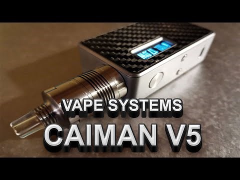 CAIMAN V5 RDA by Vape Systems (ITA - sub ENG)
