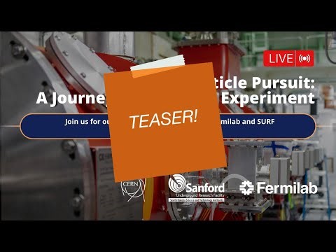 TEASER: Particle pursuit, a journey of the Deep Underground Neutrino Experiment