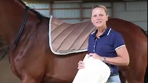 Back protection for both horse and rider. ✨ Basic English Horse Saddle Pads are Pure ThinLine performance foam to help you and your horse enjoy a more comfortable ride. | ThinLine Global