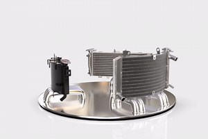 39060-1115 Aluminum Radiator Cooling Cooler for Kawasaki Ninja ZX6 ZX600E 93-01 ZZR600 02-06 ZZR500 93 94