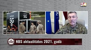 2.4K views · 38 reactions | "Latvija ir uzaicināta būt par līderi un vadītāju 5G tehnoloģiju ieviešanā visas NATO ietvaros," par Latvijas Nacionālo bruņoto spēku aktualitātēm 2021. gadā raidījumā "Kā sargājam Latviju?" stāstīja Leonīds Kalniņš, NBS komandieris ģenerālleitnants. Raidījums tapis sadarbībā ar Latvijas Republikas Aizsardzības ministriju. #LatvijasArmija | TV24 | Facebook