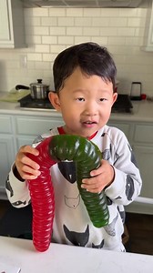 Giant Gummy Worm 🪱 or Ice Cream Fried Chicken 🍗 | Hungry FAM