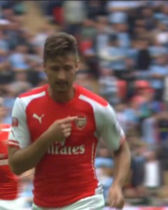 📆 #OnThisDay in 2014, Arsenal beat Manchester City 3️⃣-0️⃣ in the Community Shield ✨ ⚽️ Santi Cazorla 21' ⚽️ Aaron Ramsey 42' ⚽️ Olivier Giroud 61' | The Emirates FA Cup