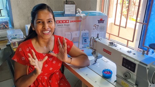 My New Electric Sewing Machine Review || Usha Janome stitch magic Electric Sewing Machine Review #sewing #machine #ushasewingmachin #reel #stitchcookbytanushree #sewingmachin | Stitch & Cook by Tanushree