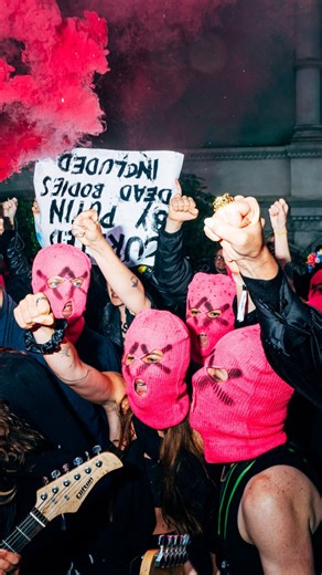Pussy Riot protests Russia at Venice Biennale