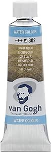 Van Gogh Watercolor Paint, 10ml Tube, Light Gold 802