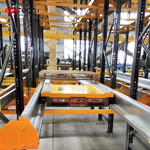 [Hot Item] Sistema de estanterías de paletas con control remoto bidireccional Ebiltech para almacenamiento en cámaras frigoríficas de alimentos y almacenes de congelados automáticos