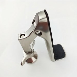 [Hot Item] Stainless Steel Modern Style Solid Door Stop Portable Security Door Stopper