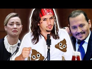 Johnny Depp vs Amber Heard Trial - Jack Sparrow Testifies (Wellerman Parody)