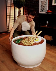 Giant ramen coffee table | Lady Panda