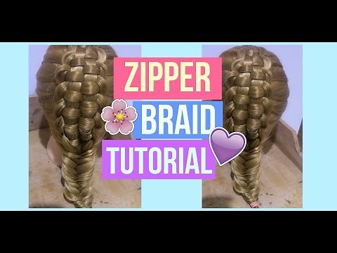 How to do a zipper braid!