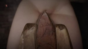 Sinful witch writhes in pleasure and pain on the sharp edge of the 'Wooden Pony' (TRAILER)
