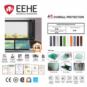 [Hot Item] Eehe Energy Bifold Windows Cost with Reliable Hopper Laminated