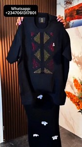 Black Kaftan with Mature Blinking patterns Whatsapp : 2347061317801 #KaftanStyle #KaftanFashion #KaftanLook #KaftanLove #ModernKaftan #EffortlessElegance #Odogwu #diaspora #nigeriansindiaspora #fypシ | Sammy Sammy