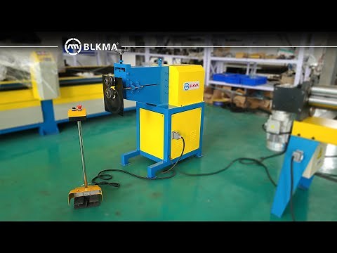 BLKMA® HVAC Round duct / tube rotary Machine Bead Rolling Roller / electric rotary beading machine