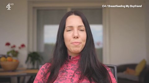 Meet couple Lana and Shawn who are into adult breastfeeding