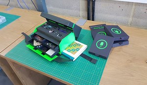 Kudos to design student Isaac Ng for devising this innovative Arduino Starter Kit packaging concept, which also transforms into a storage device: https://bit.ly/2yRpuu0 | Arduino