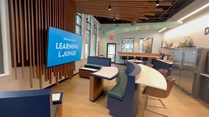 Welcome to Fortera's new Learning Lounge! These unique and collaborative spaces invite team members to connect, learn and recharge in an inspiring environment. The café, interactive classrooms and Learning and Development Office Suite reflect Fortera's passionate mission to Do. Better. Together. | Fortera Credit Union