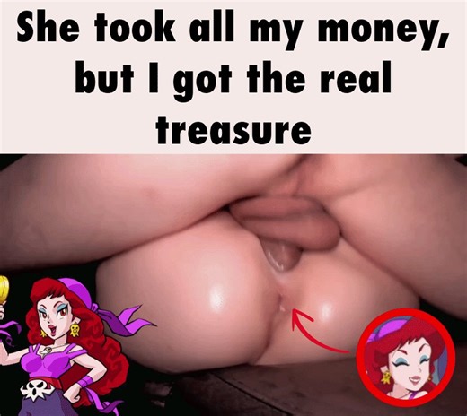 Captain Syrup took all of my cash, so I punished her by taking her treasure!