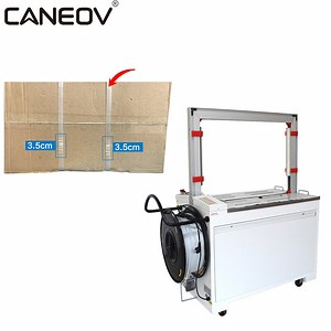 [Hot Item] Automatic Strapping Machine with Tunnel Box Packing Machine Carton Packing Machine with PP Tape