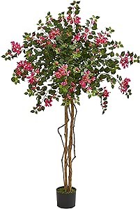Nearly Natural 5.5ft. Bougainvillea Artificial Tree
