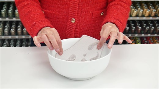 Tuesday Tip! Remove water-soluble lace in hot water for a quick release. #TuedayTip #embroiderystabilizer #machineembroidery | DIME by OESD