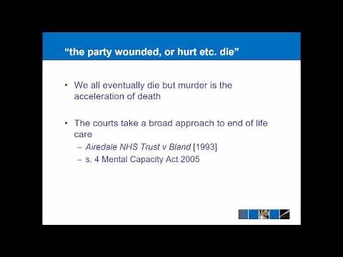 Criminal Law - Murder