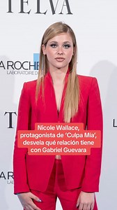 Nicole Wallace, protagonista de ‘Culpa Mía’, desvela qué relación tiene con Gabriel Guevara 🫢 #nicolewallace #gabrielguevara #novia #pareja #relación #novio | Gabriel guevara