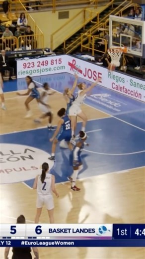 6.2K views · 90 reactions | It’s not Wednesday night until Laura Gil scores an impossible bucket 魯‍♀️ #EuroLeagueWomen | EuroLeague Women | Facebook