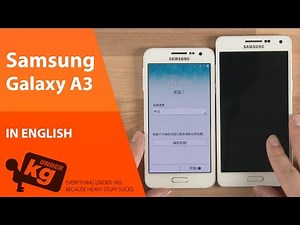 [EN] Samsung Galaxy A3 Unboxing [4K]