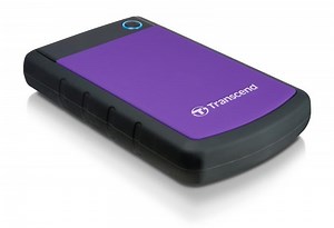 Transcend hard disk StoreJet 25H3 3TB - military grade shock