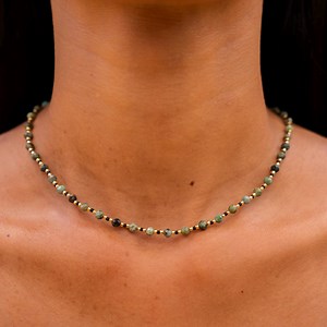 Colorful Beads Necklace Women • Boho Necklace With Beads • Beach Jewelry Summer • Beaded Choker Necklace • Women's Necklace • Gift for Her - Etsy