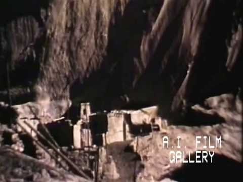 Ancient cliff dwellings of Keet Seel and Betatakin in the Navajo National Monument in Arizona, 1958