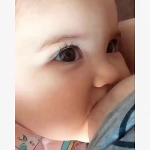 Baby milk drunk 🤪🤪 #funnybaby #cutebaby #sweetbaby | 3M Fun and Fails