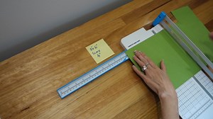My tips for trimming a 12x12 sheet of cardstock into an 8x6 card (ready to be folded into a 4x6 card) | Creative Memories Australia | Facebook