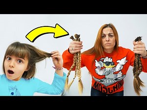 We do this with Gisele and Claudia's hair...