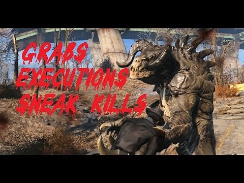 Fallout 4 Grabs/Executions/Sneak Attacks